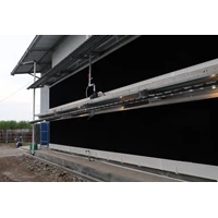 Gutter PVC Frame Celldeck - Sistem Ventilasi Kandang Ayam Close House
